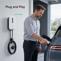 Station de recharge domestique Plug and Play 7 kW monophasée 32A Type 2 Wallbox Chargeur EV