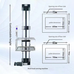 10-70 kg 0,4 m/s Velocidad Cocina Servicio de alimentos Ascensor Restaurante Ascensor De <span class=keywords><strong>Montaplatos</strong></span> Ascensor De Servicio - Product Image 2