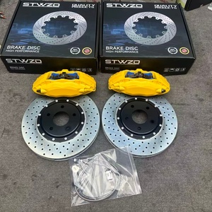 Systèmes de freinage automatique F50 4 pistons, étrier de frein avant de grande taille, ensemble complet pour <span class=keywords><strong>Toyota</strong></span> MK1 Celica <span class=keywords><strong>Supra</strong></span> A40/A50, MK2 <span class=keywords><strong>A60</strong></span>, A80, A90, kit de freinage - Product Image 1