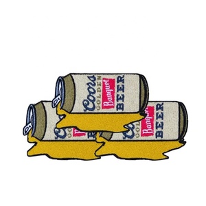 Alani lentejuelas bordado camionero sombrero parche Dr Pepper puede cerveza sospechoso corre vaquero lágrimas sarga espeluznante Coorss diseño pintado a mano - Product Image 4