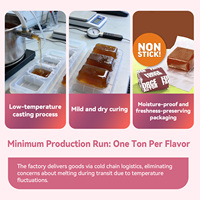 Bonbons à mâcher à la racine de betterave à marque privée, technologie d'émulsification d'huile, produits de beauté, favorise le métabolisme énergétique, sans gluten
