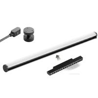 Lampu Trek Magnetik Seri TB15 48V Modul Putar 4-Kepala untuk Kontraktor Proyek Desain Geometri Kantor yang Fleksibel