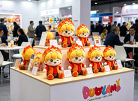 Peluche OEM de haute qualité en tissu doux pour enfants, idéale comme cadeau promotionnel d'entreprise