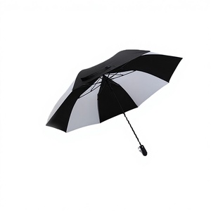 Los fabricantes producen paraguas plegables semi-automáticos con logotipos personalizados para hoteles, clubes y empresas. - Product Image 1