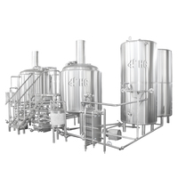 Máquina de Cervecería Hermann de 1000L de Capacidad, Equipo Industrial para Elaboración de Cerveza, Bomba para Fermentación, 220V