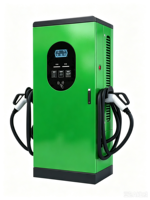 OCPP 1.6 60kW 240kW Pengisi Daya EV DC yang Dipasang di Lantai, Stasiun Pengisian Cepat CCS1 CCS2 GBT Dual Gun IP54 untuk Penggunaan Komersial