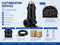 Bomba Sumergible de Hierro Fundido para Aguas Residuales, Bomba de Elevación de Aguas Residuales Comercial para Drenaje de Sótanos de Hoteles y Centros Comerciales, 2HP 220V 380V