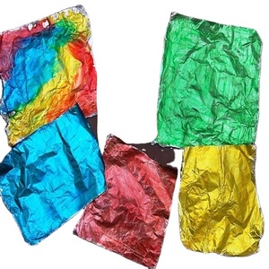 Papel de aluminio de Color, lámina laminada dorada para envoltura de <span class=keywords><strong>Chocolate</strong></span> - Product Image 3