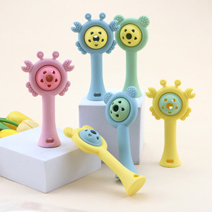 Mordedor de Silicona PP de Grado Alimenticio con Forma de Palma para Bebés Mayores de 3 Meses, Alivio y Calma para la Dentición - Product Image 2