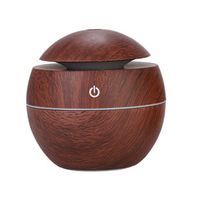 Nouveau produit 2023 Portable, lumière LED maison humidificateur à ultrasons Difusor diffuseur d'huiles essentielles humidificateur d'air en bois/