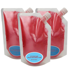 140Ml y 420ml Bolsa de plástico Brillo de labios a granel Base de brillo de labios con acabado vegano y libre de crueldad - Product Image 2
