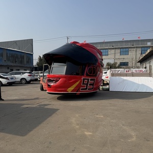 Kiosque mobile rétro en forme <span class=keywords><strong>de</strong></span> casque <span class=keywords><strong>de</strong></span> <span class=keywords><strong>course</strong></span> - Remorque commerciale <span class=keywords><strong>de</strong></span> vente pour café et snacks, solution remarquable pour le commerce <span class=keywords><strong>de</strong></span> rue - Product Image 4