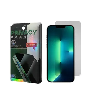 Anti Vingerafdruk Anti Kras Mobiele Telefoon Film Glazen Schermbeschermer Voor Iphone 14 Pro Max 13 15 12 Privacy Screenprotector