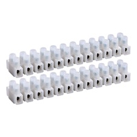 KREALUX BELEKS 450V 32A Borniers Multiples en Polyamide et Acier, Connecteurs Faciles à Couper, Fixation par Vis 0.5-4mm² (20-14AWG) pour Usage Automobile
