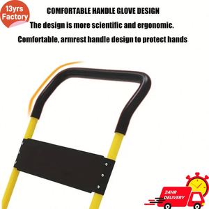 Chariot à main pliable industriel robuste, capacité de charge de 150 kg à 300 kg, chariot de transport, outils de stockage, bagages, entrepôt, métal - Product Image 2