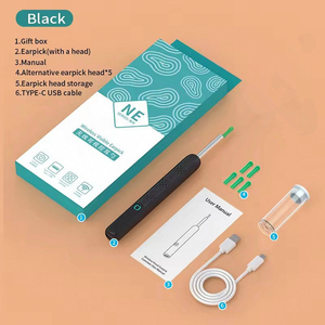 Limpiador de Oídos con Cámara y Conexión Wi-Fi, Tipo-C, para Cuidado Personal y Electrodomésticos, con Caja de Regalo - Product Image 4
