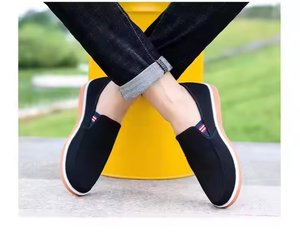 Espadrillas Casual da Uomo alla Moda con Tomaia in Rete, Traspiranti, con Chiusura a Lacci e Suola Rimovibile - Product Image 1