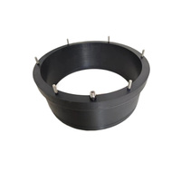 Anneau gonflable en caoutchouc personnalisé avec valve à air métallique pour équipement de suspension industriel