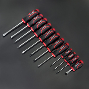 OEM ODM 12 Piece <b>Screwdriver</b> Set Chrome Vanadium Steel Flat Cross Head Industrial Grade Anti-Slip Handle - Product Image 4