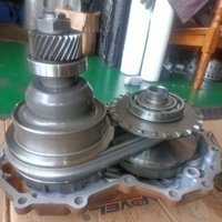 Ensemble de poulie de variateur CVT RE0F10A JF011E avec chaîne et boîtier, ensemble de cylindre de pression CVT d'occasion