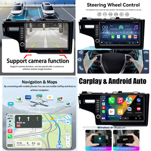 <span class=keywords><strong>Radio</strong></span> para Auto LELV de <span class=keywords><strong>9</strong></span> Pulgadas con Sistema Linux para Honda Fit 3 Jazz (2014-2020), Pantalla Dividida, Navegación Estéreo, Reproductor de Video Android Auto - Product Image 3