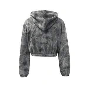 Sudaderas con Capucha Personalizadas con Estampado de Camuflaje y Cremallera, <span class=keywords><strong>Ropa</strong></span> Urbana de Moda, <span class=keywords><strong>Ropa</strong></span> de <span class=keywords><strong>Marca</strong></span>, Sudaderas para Hombre - Product Image 2