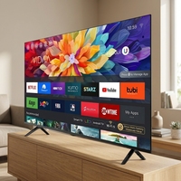 Televisor LED Inteligente Android TV con WiFi 6, Pantalla LCD HDTV de 24 Pulgadas y 60Hz para Entrada de Señal, Pantalla Ancha