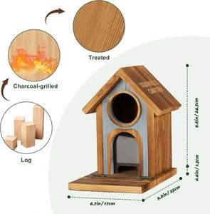 Mangeoire à écureuils en bois JUNJI - Product Image 4