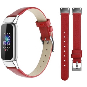 Bracelets de ceinture de montre en cuir véritable <span class=keywords><strong>pour</strong></span> femmes et hommes <span class=keywords><strong>pour</strong></span> <span class=keywords><strong>Fitbit</strong></span> Luxe Smartwatch - Product Image 1