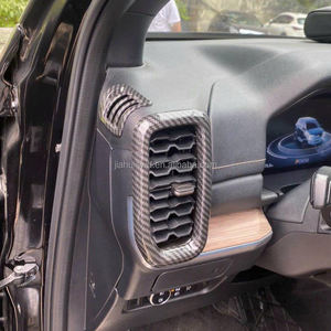 JIAHUI <span class=keywords><strong>AUTO</strong></span> Accessoires intérieurs de voiture en ABS pour Ford Ranger T9 2022-2024 Kits de garnitures intérieures en fibre de carbone - Product Image 5