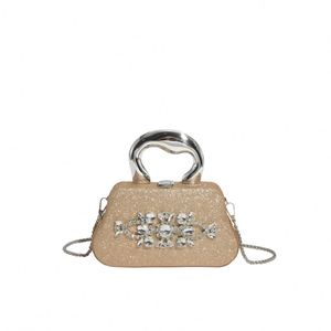 Nuevo Bolso de Mano de Lujo para Mujer 2025 con Correa de Cadena Bolso de Mano Portátil de Material PU Antirrobo para Diversas Ocasiones. - Product Image 3