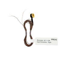 Sensor Criogénico Di07-PC1 de Cobre Libre de Oxígeno, Chapado en Oro, con Cable Multitipo para Monitoreo de Temperatura Ultrabaja en Nitrógeno Líquido