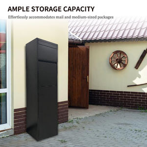 JH-Mech Smart Mailbox Parcel Box para entrega residencial Drop Box Montaje en pared Desmontable Metal Parcel Box Mail Packaging - Product Image 3