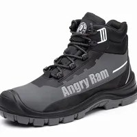 S3 Safety Shoes for Men, Anti Slip, Oil Resistant Steel Toe