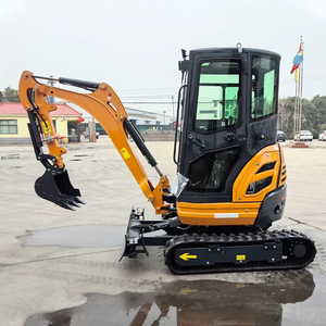Free Shipping 2.3 Ton Mini <strong>Excavator</strong> Agriculture Orchard Crawler Small Digger Zero Tail Swing Multifunctional <strong>Micro</strong> Bagger - Product Image 2