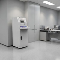 Kiosque de détection de contrefaçon de qualité bancaire Jinrui CDM-9000B, exportateur de matériel financier haut de gamme, machine de dépôt de fonds