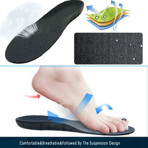 Plantillas Ortopédicas de Espuma Viscoelástica con Soporte de Arco, Transpirables, Amortiguadoras, Cómodas, Alivio de la Fascitis Plantar, para Hombres y Mujeres - Product Image 6