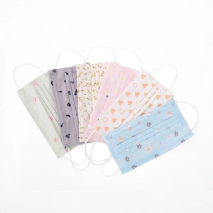 制造商3ply Earloop Level2透气黑色医用一次性面罩黑色面罩面部睫毛膏 - Product Image 4