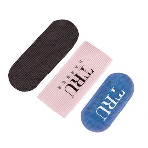 Bandes adhésives réutilisables 100 % nylon pour rouleaux à cheveux, avec logo personnalisé, attaches auto-agrippantes pour barbier, Velcro pour maintenir les cheveux - Product Image 1