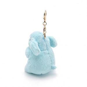 Porte-clés pompon en fourrure de lapin pour femmes, breloque de voiture, jouet en peluche, animal en peluche - Product Image 4