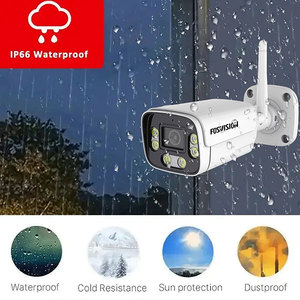 Fosvision chuyên nghiệp Made 5MP 4CH Wifi NVR <span class=keywords><strong>Kit</strong></span> ngoài trời ghi âm CCTV <span class=keywords><strong>Camera</strong></span> Set nhà an ninh CCTV hệ thống - Product Image 3