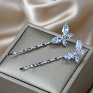 SLBRIDAL - Pinzas para el Cabello con Circonitas Cúbicas Brillantes para Mujer, Pasadores para el Cabello con Circonitas, Accesorios para el Cabello, Joyería - Product Image 1