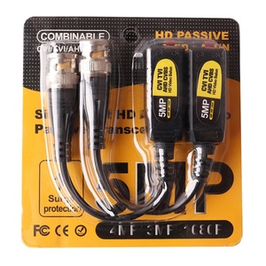 Video <strong>Balun</strong> Transceiver AHD/CVI/TVI 1 Channel Passive 2mp 5mp 8mp Video <strong>Balun</strong> HD <strong>UTP</strong> Video <strong>Balun</strong> Twisted Pair Balum - Product Image 1