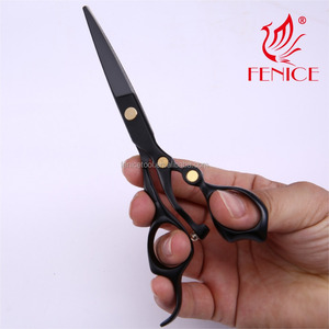 Girar el pulgar 6,0 pulgadas 440C de peluquero de acero inoxidable profesional tijeras de <span class=keywords><strong>peluquería</strong></span> - Product Image 5