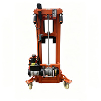 Chariot élévateur manuel à fourche en C, capacité 300 kg, hauteur de levage 1,6 m, pour le chargement, le déchargement et la manutention de palettes