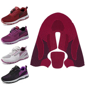 Tùy chỉnh đàn hồi thoáng khí flyknitting dệt giày trên thoải mái và thoáng khí Vamp thiết kế bán thành phẩm - Product Image 3