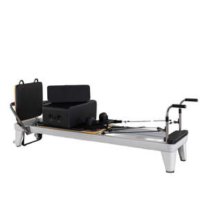 <span class=keywords><strong>Cama</strong></span> de Pilates Multifuncional de Aluminio con Resortes de Alta Elasticidad y Retorno Automático de Cuerdas para Uso Doméstico y en Estudios Comerciales - Product Image 1