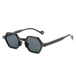 Gafas de sol personalizadas unisex, gafas de sol poligonales de montura pequeña con parasol octogonal multicolor, <span class=keywords><strong>lentes</strong></span> UV400 - Product Image 2