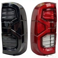 Vente en gros d'usine, nouveaux feux arrière LED Hilux Vigo 2004-2015, matériau ABS avec logo GR, garantie 1 an