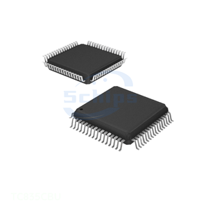 Manufacturer Channel 64 BQFP Electronic Components Trade TC835CBU Data Acquisition IC DRVR 7 SEG 4 1/2 DIGIT 64QFP - Product Image 1